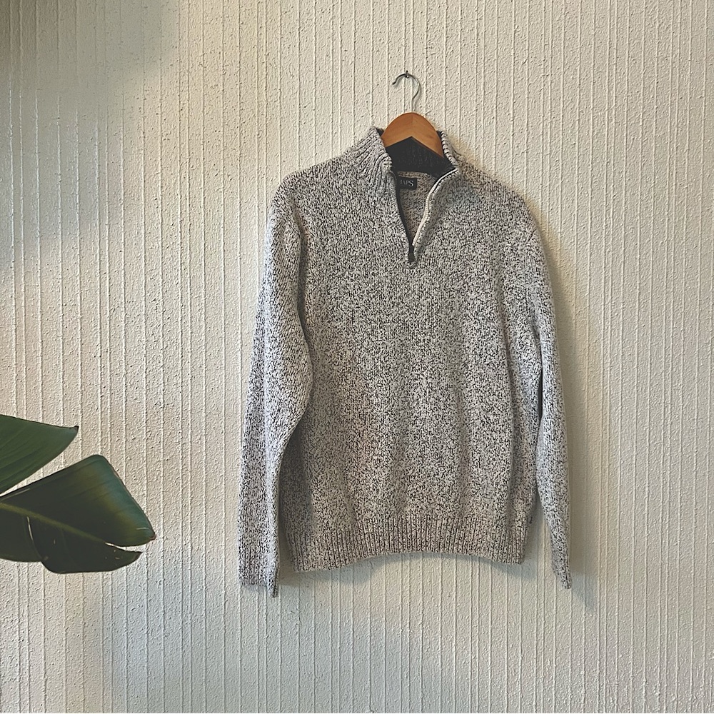 RALPH LAUREN MEN'S 1/4 ZIP PULLOVER SWEATER Size XL